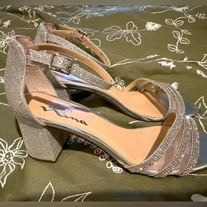 Nalinie by Touch of Nina block heel sandals. Worn once.